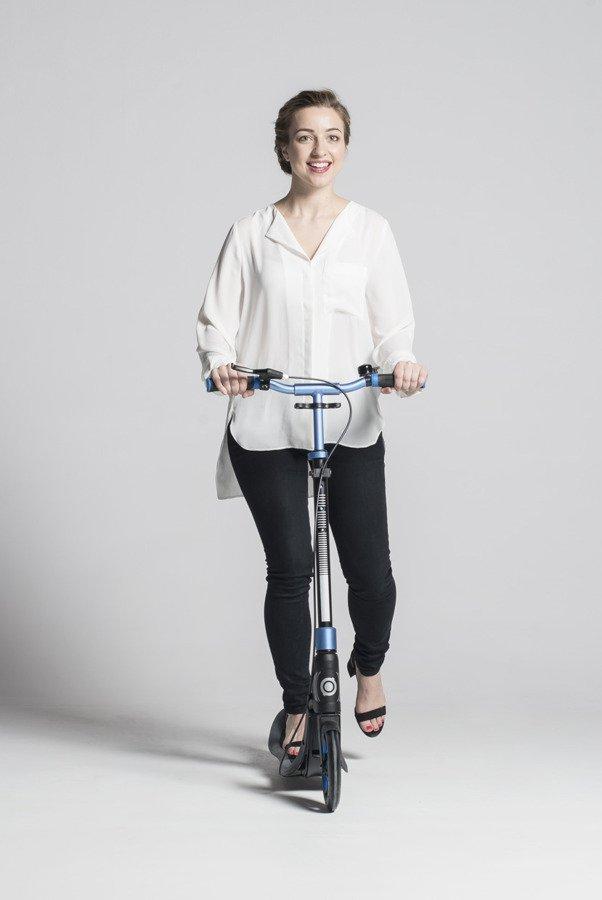 Hulajnoga miejska Globber 478-106 ONE NL 205 Deluxe White/Dark Grey - obrazek 9