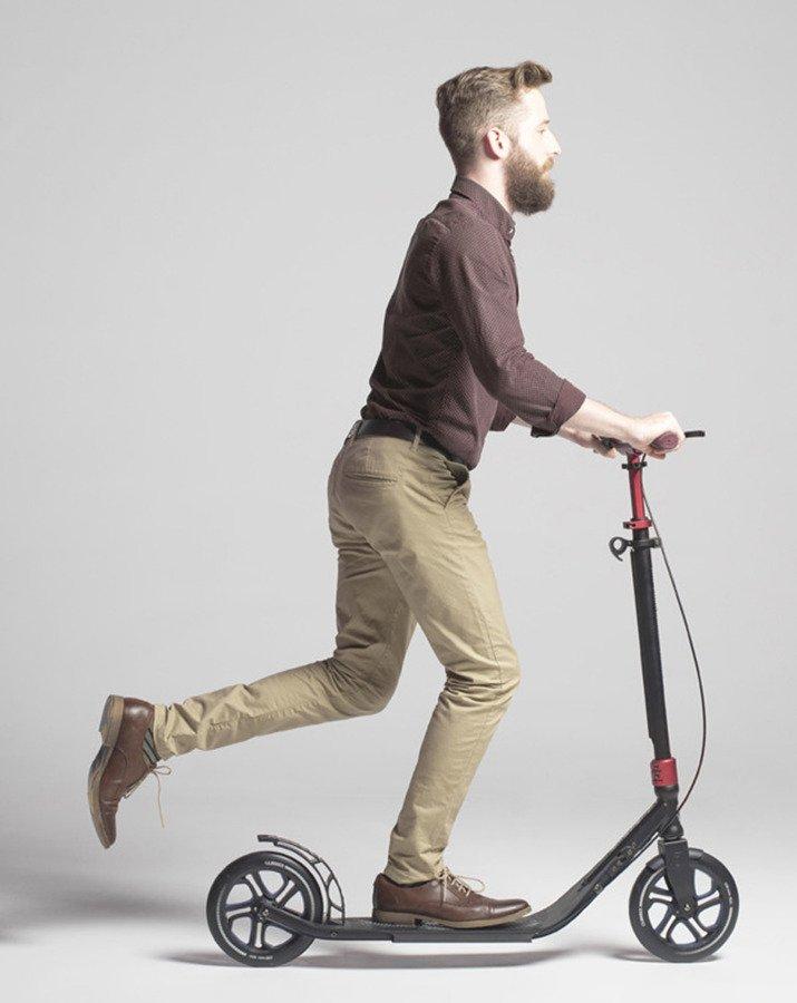 Hulajnoga miejska Globber 479-100 ONE NL 230 Titanium/Ruby Red - obrazek 10