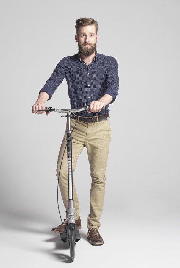 Hulajnoga miejska Globber 479-100 ONE NL 230 Titanium/Ruby Red - obrazek 11