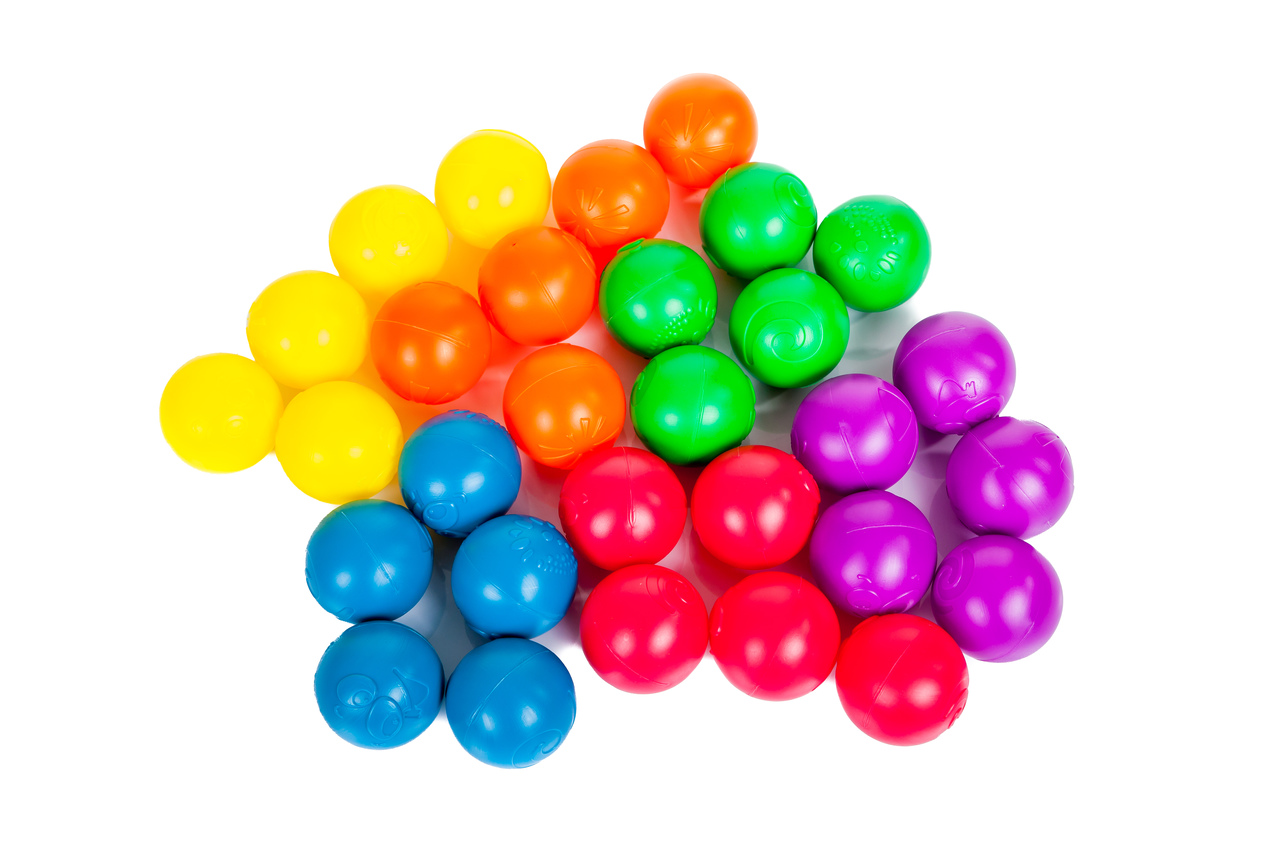 Mata Edukacyjna 3w1 Żółw Kojec Duża 0+ 30 piłeczek - obrazek 6