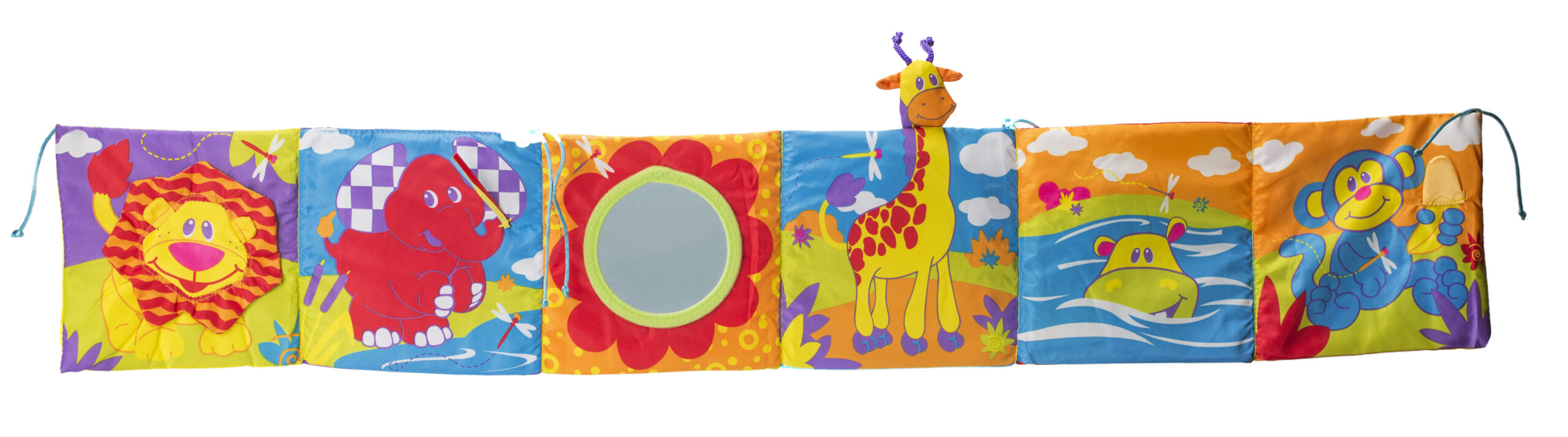 Mata Edukacyjna ochronna dla niemowląt na łóżeczko - obrazek 4