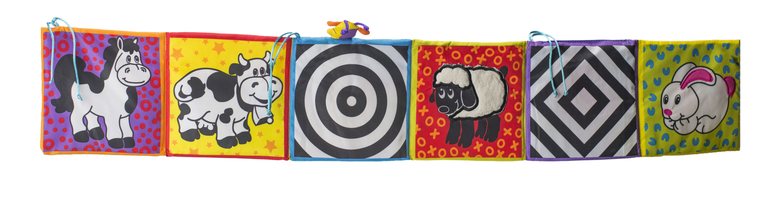 Mata Edukacyjna ochronna dla niemowląt na łóżeczko - obrazek 5