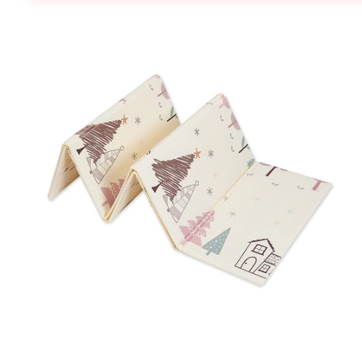 Mata edukacyjna składana piankowa dwustronna ulica las 150x190cm - obrazek 2